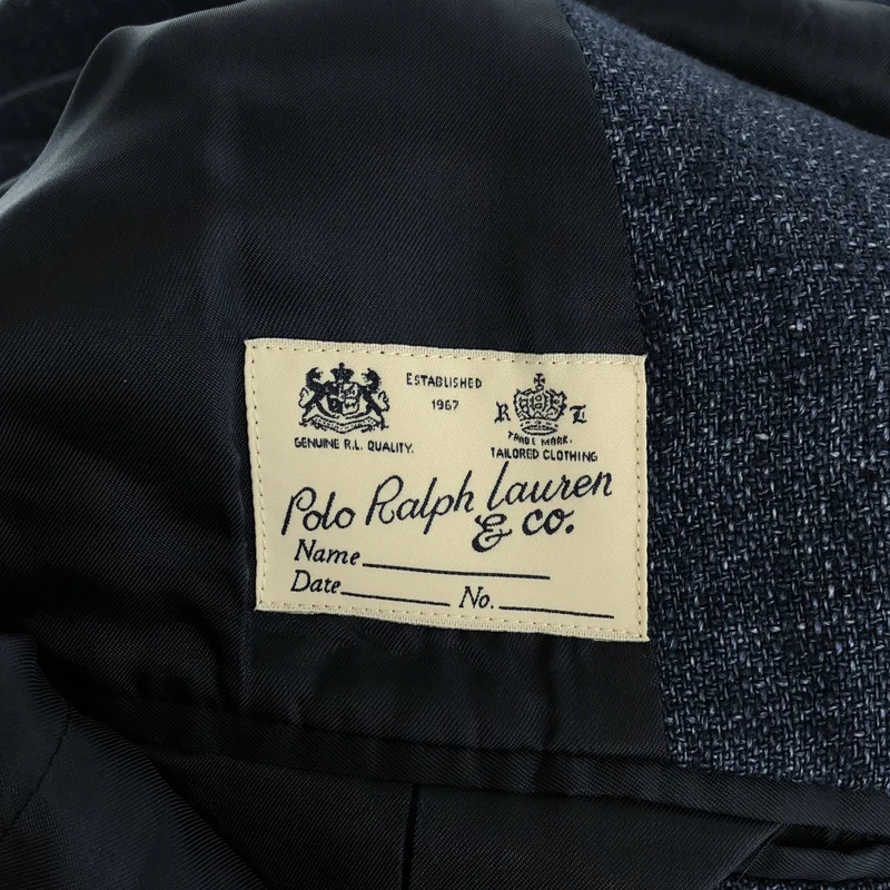 POLO RALPH LAUREN / ポロラルフローレン | ピークドラペル ダブル ジャケット | 0 | レディース