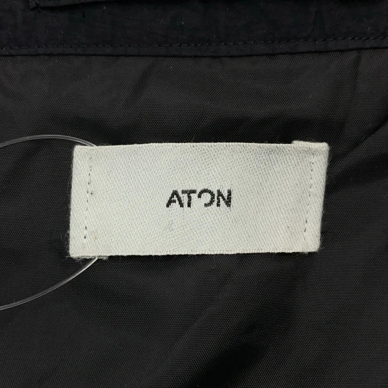 ATON / エイトン | HAND DYED NYLON SHIRT JACKET / 手染め ナイロン シャツジャケット | 06 | メンズ