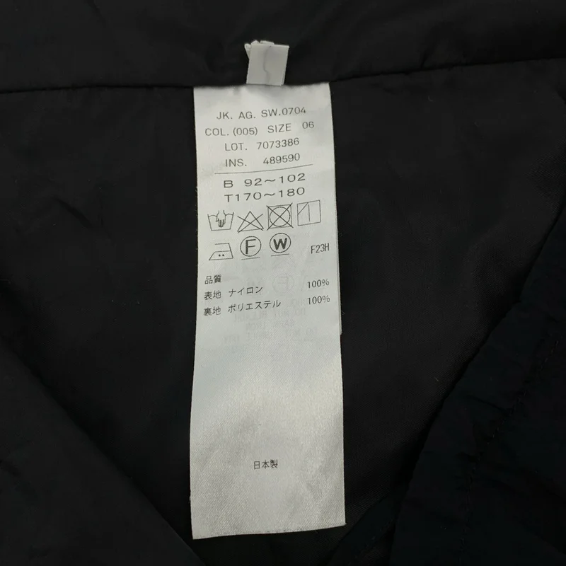 ATON / エイトン | HAND DYED NYLON SHIRT JACKET / 手染め ナイロン シャツジャケット | 06 | メンズ