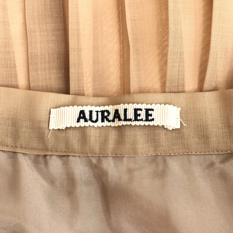 AURALEE / オーラリー | プリーツスカート A9A502RM | 0 | レディース