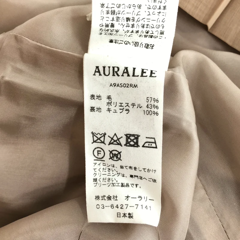 AURALEE / オーラリー | プリーツスカート A9A502RM | 0 | レディース