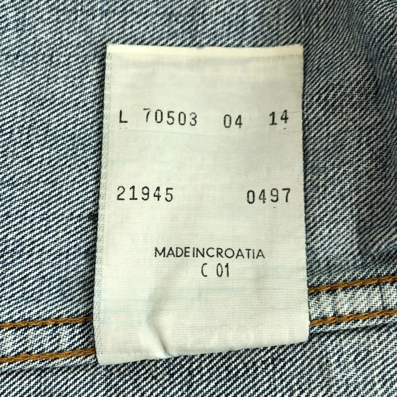 VINTAGE / ヴィンテージ古着 | 1990s | Levi's ユーロ 4ポケット デニムジャケット | L | メンズ