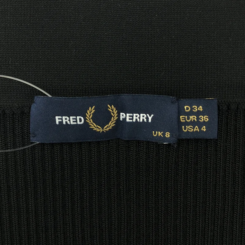 FRED PERRY / フレッドペリー | リブニット ロングスカート | 6 | レディース