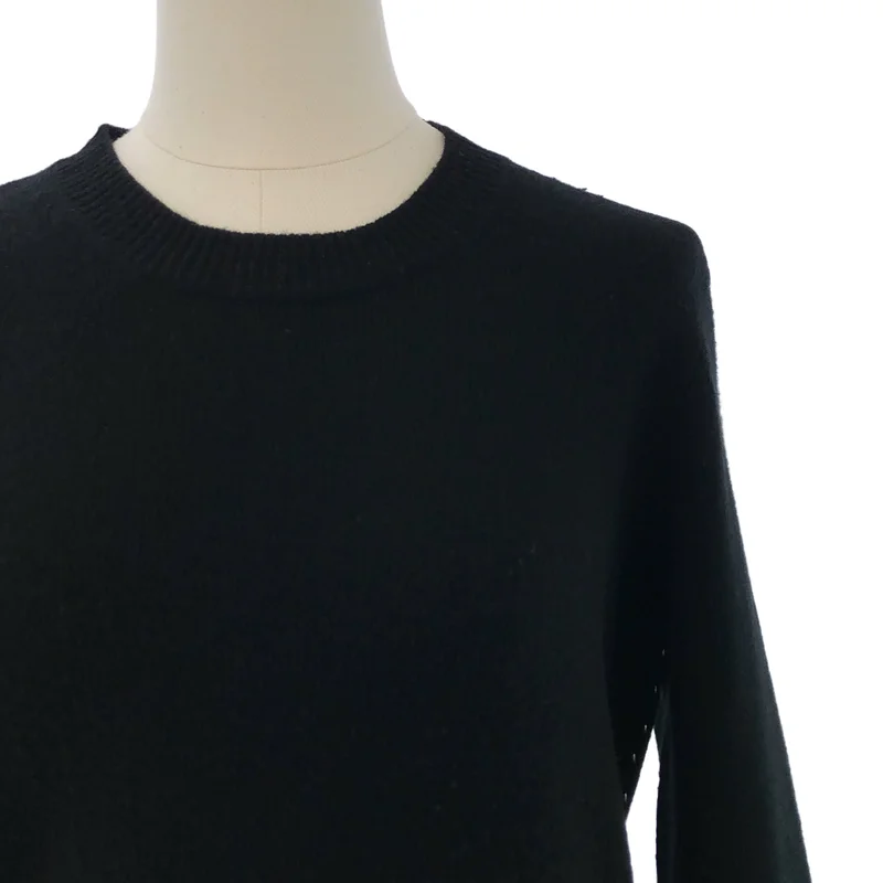 MARC JACOBS / マークジェイコブス | ウール サイドジップ スタッズ ロングニット | XS | レディース