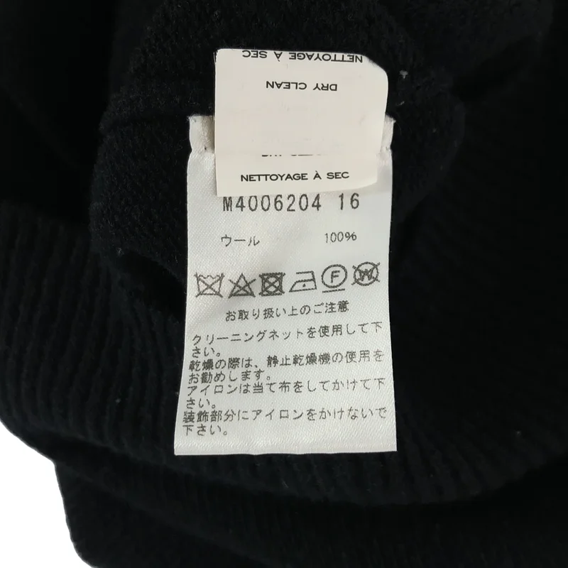 MARC JACOBS / マークジェイコブス | ウール サイドジップ スタッズ ロングニット | XS | レディース