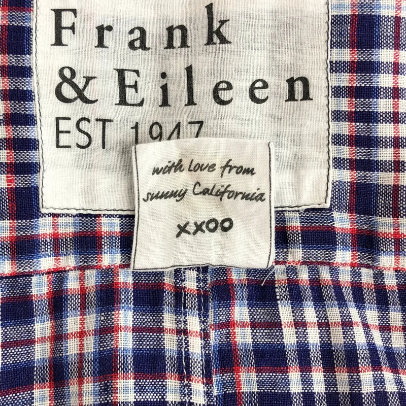 Frank&Eileen / フランクアンドアイリーン | 長袖チェックシャツ | S | レディース
