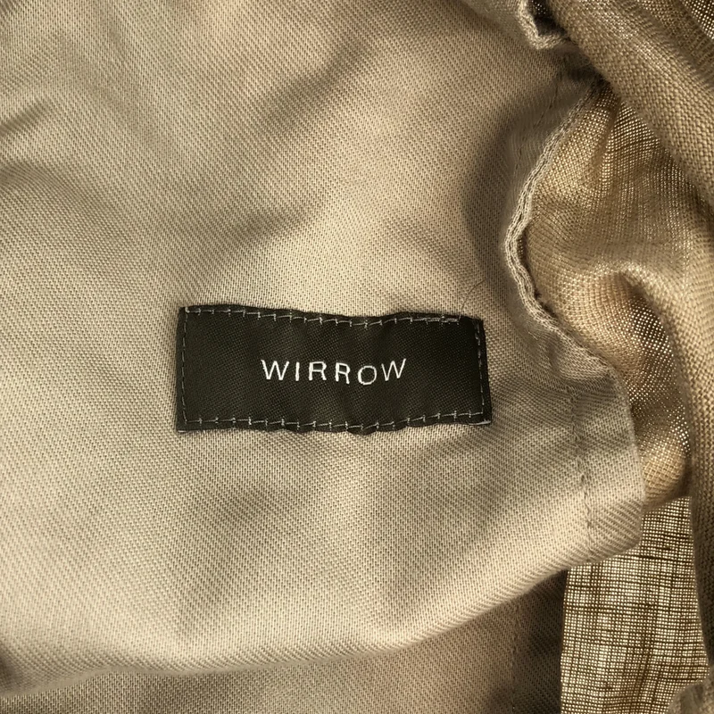WIRROW / ウィロウ | リネン カーゴパンツ 142201-122 | 1 | メンズ