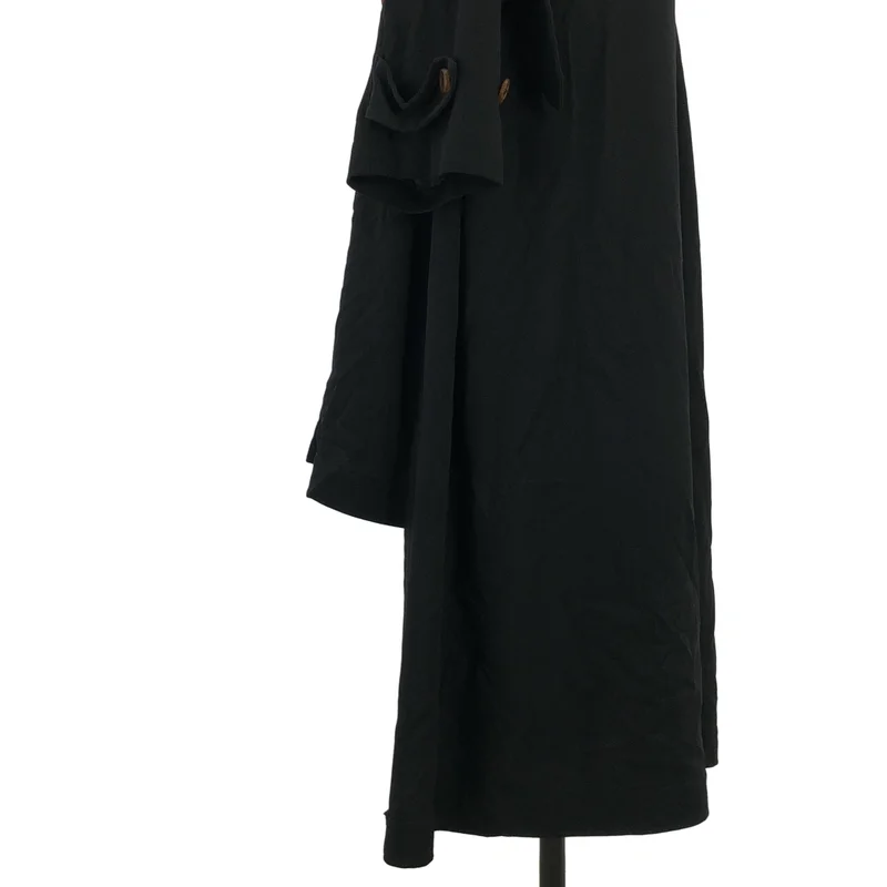 BLACK COMME des GARCONS / ブラックコムデギャルソン | 2022AW | ポリ縮絨 トレンチコート | L | メンズ