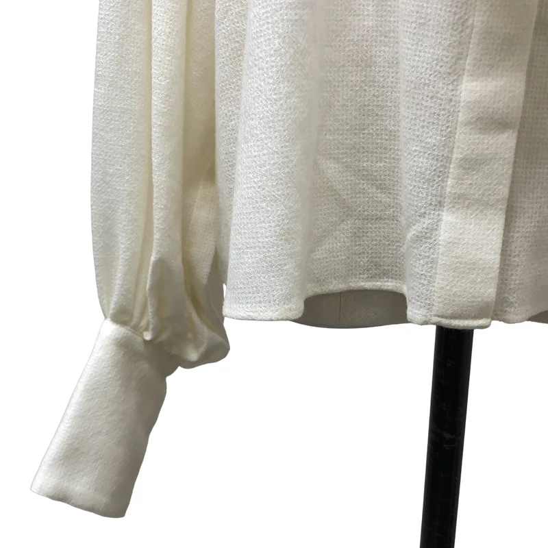aLORS / アロー | Blouse a volants et noeud papillon Lilly ウール混 ブラウス シャツ | F | レディース