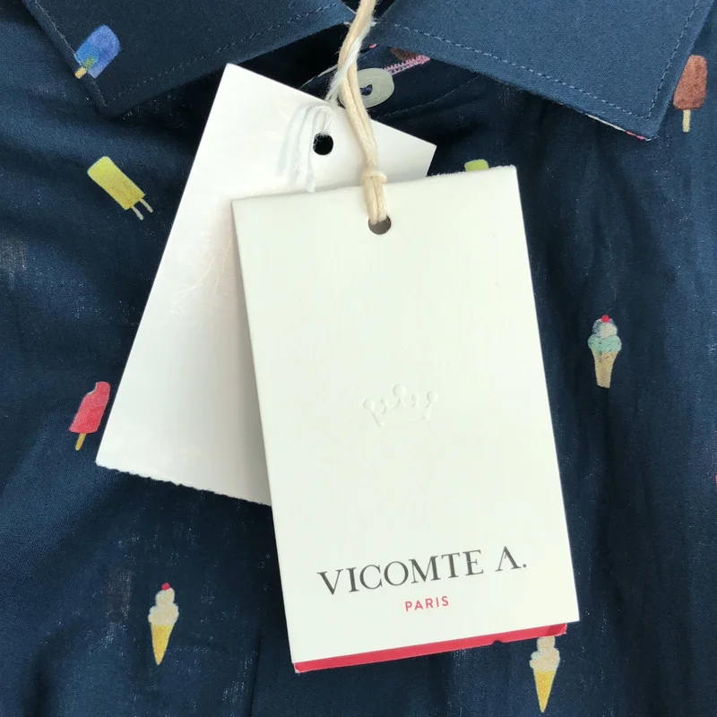 VICOMTE A. / ヴィコント | アー プリント スタンダードシャツ | S | メンズ