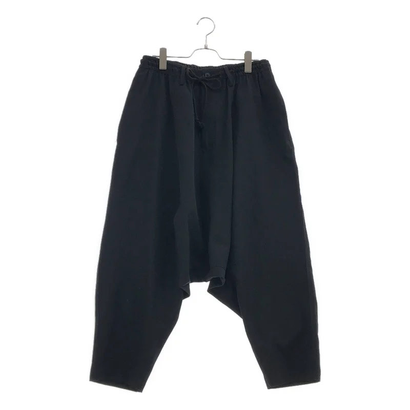 YOHJI YAMAMOTO POUR HOMME / ヨウジヤマモトプールオム | 2025AW | ウールギャバジン サルエルパンツ | 2 | メンズ