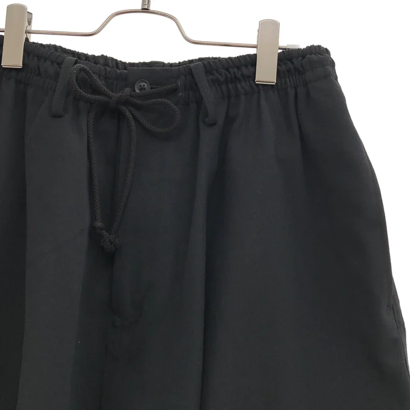 YOHJI YAMAMOTO POUR HOMME / ヨウジヤマモトプールオム | 2025AW | ウールギャバジン サルエルパンツ | 2 | メンズ
