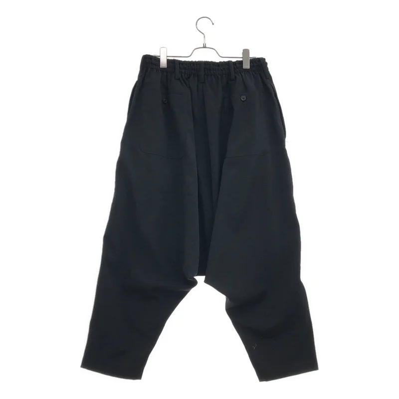 YOHJI YAMAMOTO POUR HOMME / ヨウジヤマモトプールオム | 2025AW | ウールギャバジン サルエルパンツ | 2 | メンズ