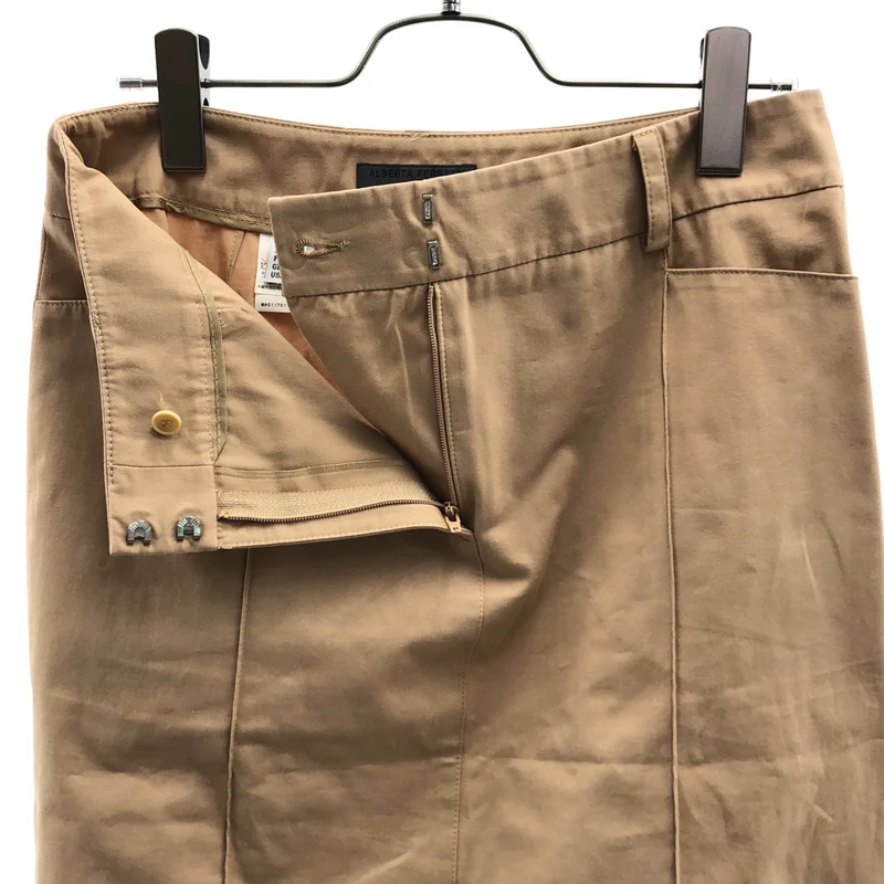 ALBERTA FERRETTI / アルベルタフェレッティ | コットン チノ スカート | 40 | レディース