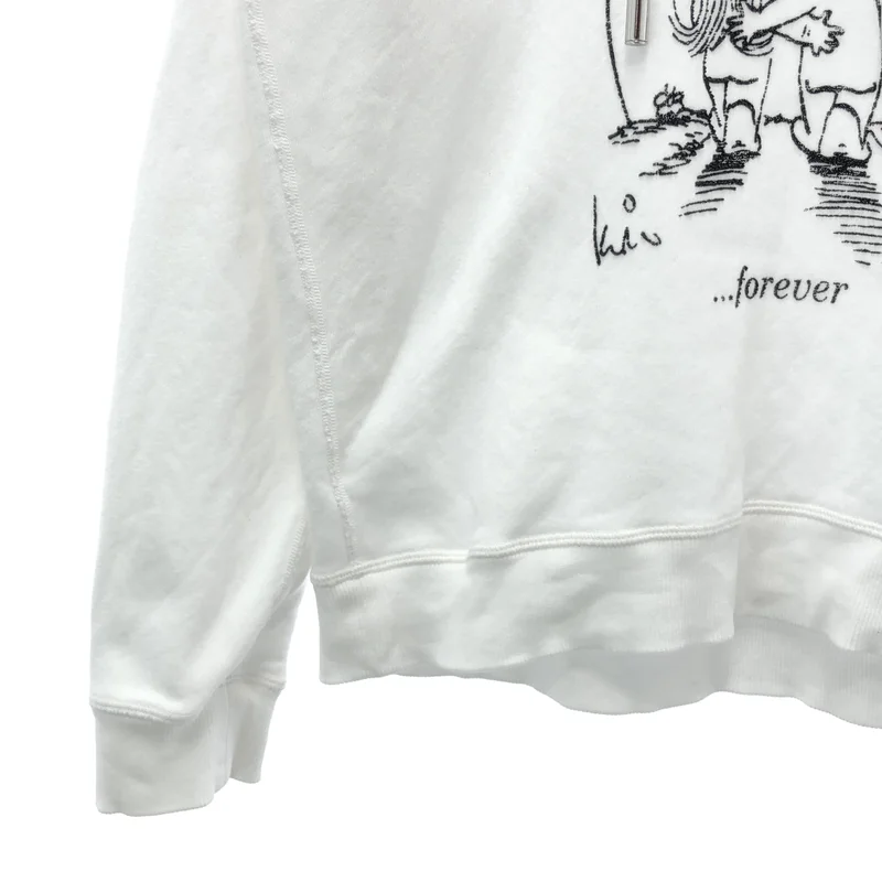 DSQUARED2 / ディースクエアード | love is forever  プリントパーカー | XXS | レディース
