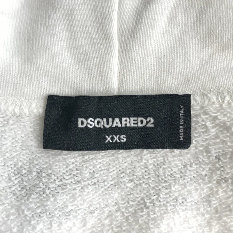 DSQUARED2 / ディースクエアード | love is forever  プリントパーカー | XXS | レディース