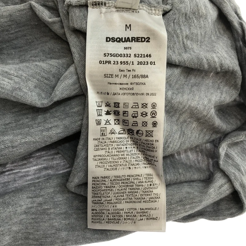 DSQUARED2 / ディースクエアード | 2023SS | 24SEVEN プリントTシャツ | M | メンズ