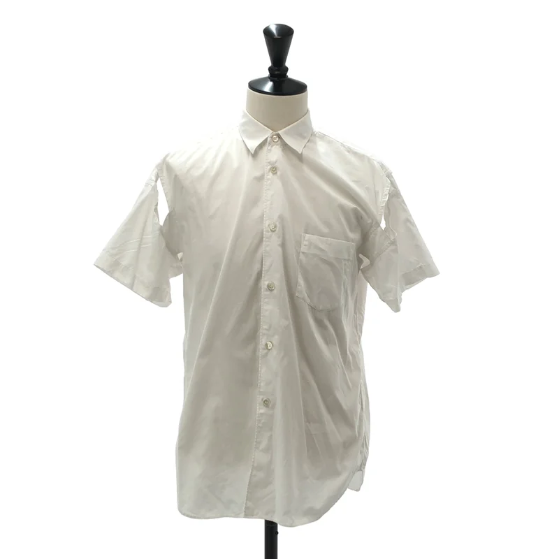 COMME des GARCONS SHIRT / コムデギャルソンシャツ | カットアウト 半袖シャツ | S | メンズ