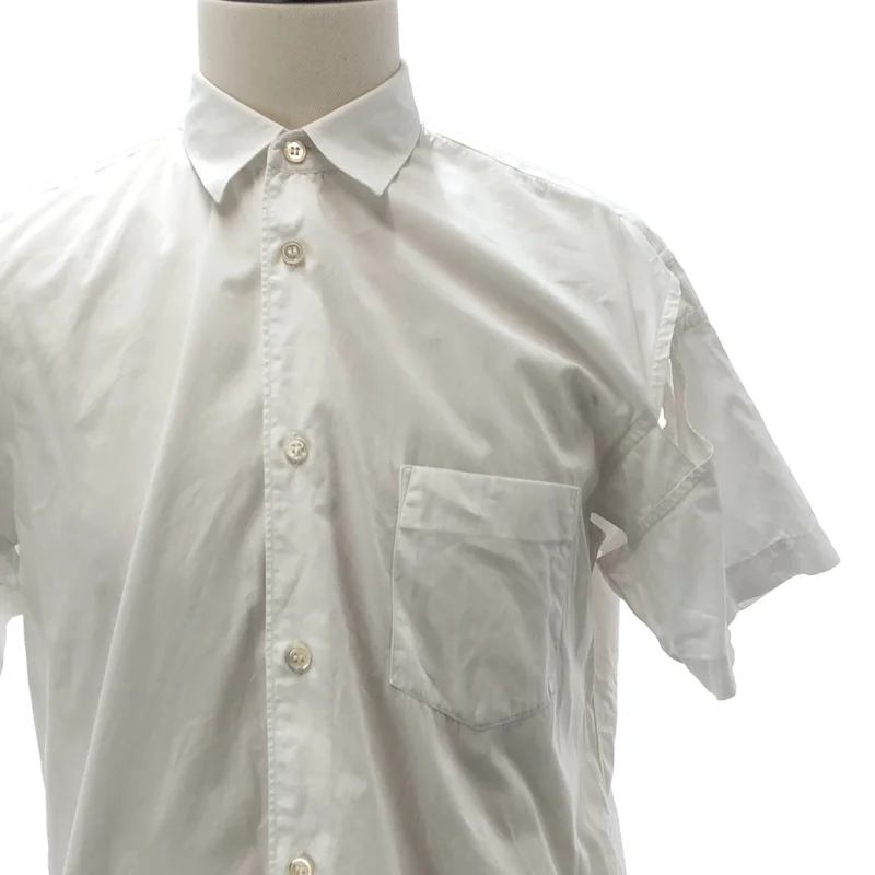 COMME des GARCONS SHIRT / コムデギャルソンシャツ | カットアウト 半袖シャツ | S | メンズ
