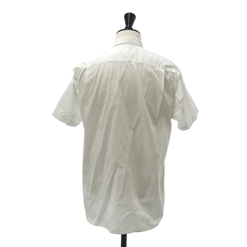 COMME des GARCONS SHIRT / コムデギャルソンシャツ | カットアウト 半袖シャツ | S | メンズ