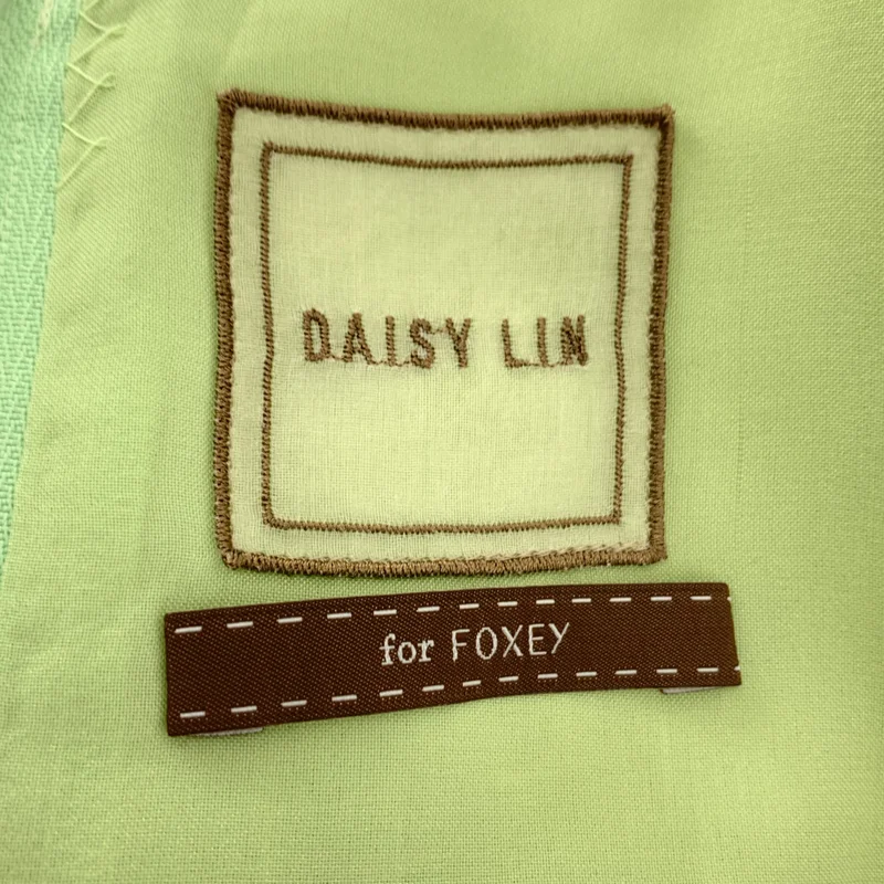 DAISY LIN / デイジーリン | FOXEY リネン 裾ボリューム スリーブレス ワンピース | 40 | レディース