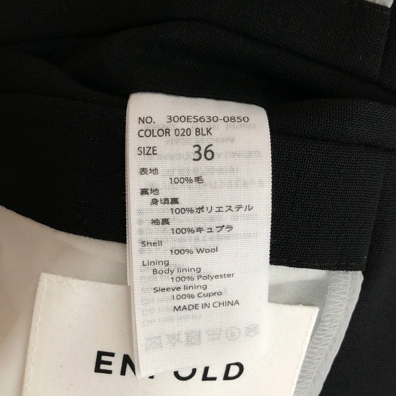 ENFOLD / エンフォルド | ハルトウール BOXワイドジャケット | 36 | レディース