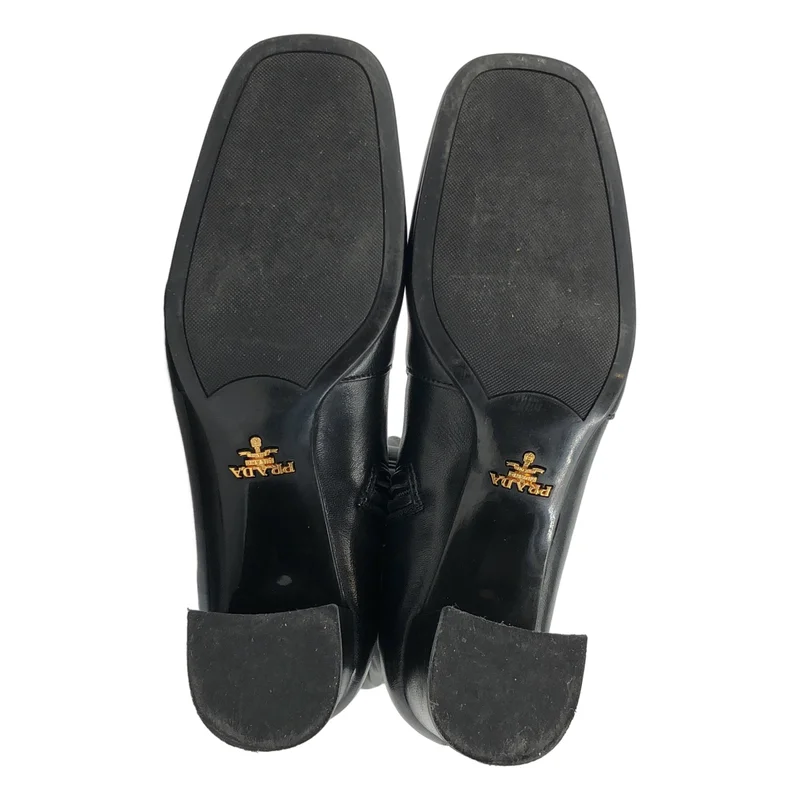 PRADA / プラダ | レザー ストレッチ ロングブーツ | 37 | レディース