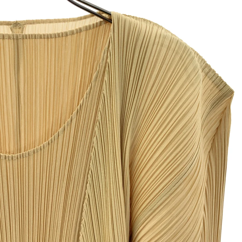 PLEATS PLEASE ISSEY MIYAKE / プリーツプリーズイッセイミヤケ | アンサンブル / プリーツ カーディガン / タンクトップ | 3 | レディース