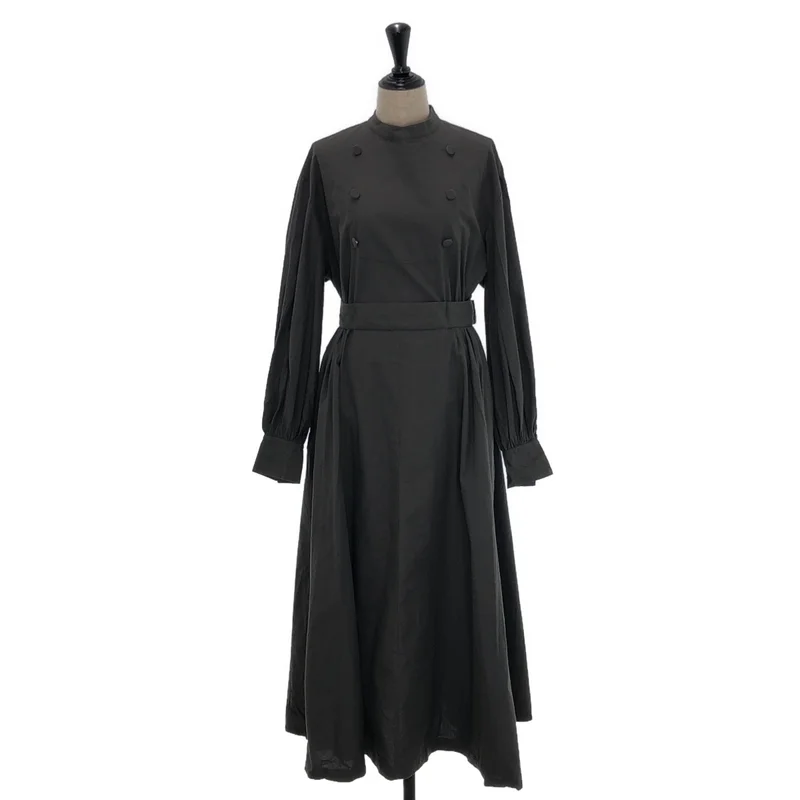 madder madder / マダマダ | 準備を始める2WAY DRESS コットン ギャザーワンピース |