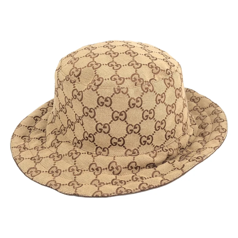 GUCCI / グッチ | GGキャンバス リバーシブル バケットハット |