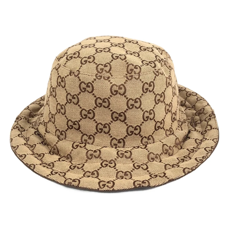 GUCCI / グッチ | GGキャンバス リバーシブル バケットハット |