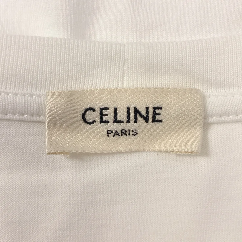CELINE / セリーヌ | ロゴ Tシャツ カットソー | L | レディース