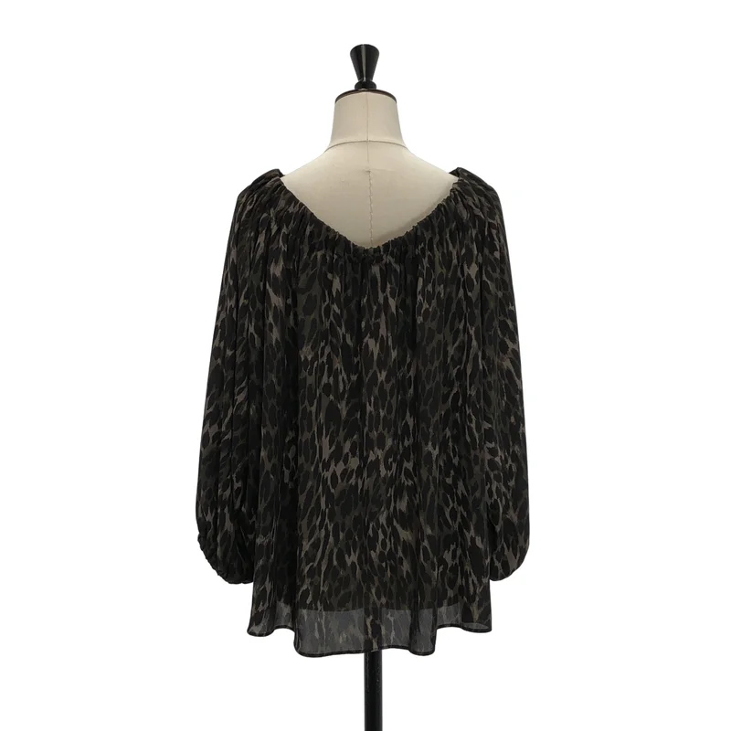 Lisiere L'Appartement / リジエールアパルトモン | Leopard Print Blouse シャツ |