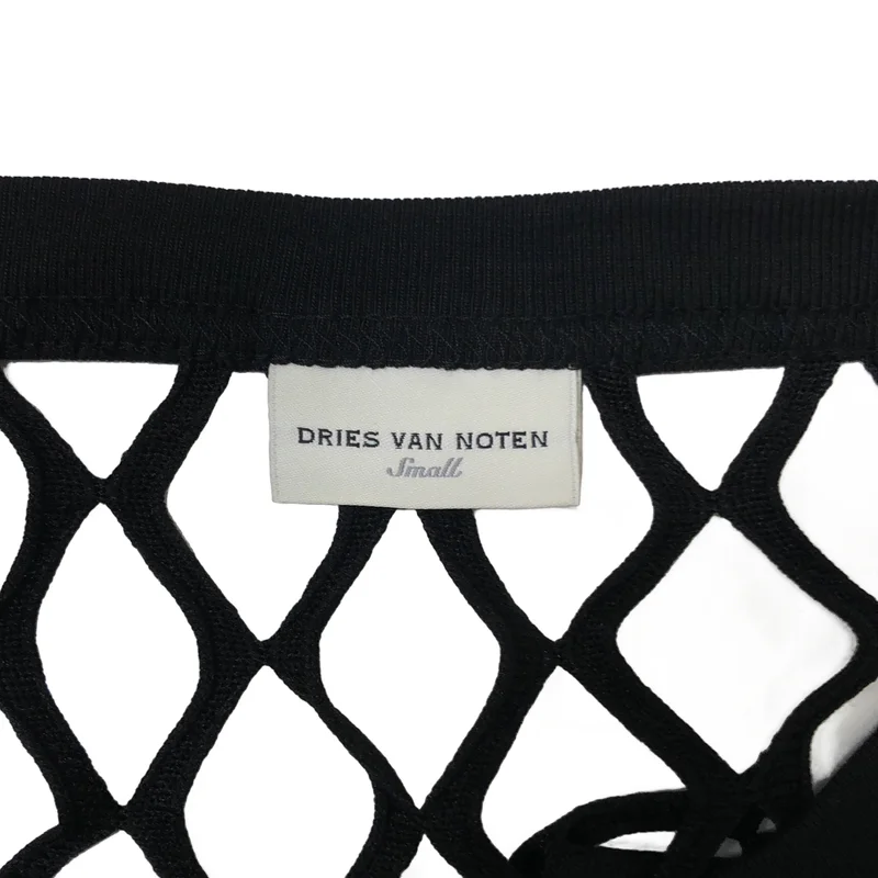 DRIES VAN NOTEN / ドリスヴァンノッテン | 2021SS | メッシュ トップス Tシャツ | S | レディース