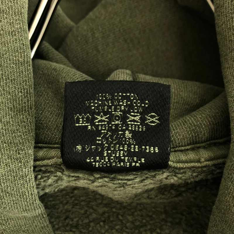 STUSSY / ステューシー | ×OUR LEGACY / WORK SHOP SURFMAN HOODIE ロゴプリント パーカー | L | メンズ