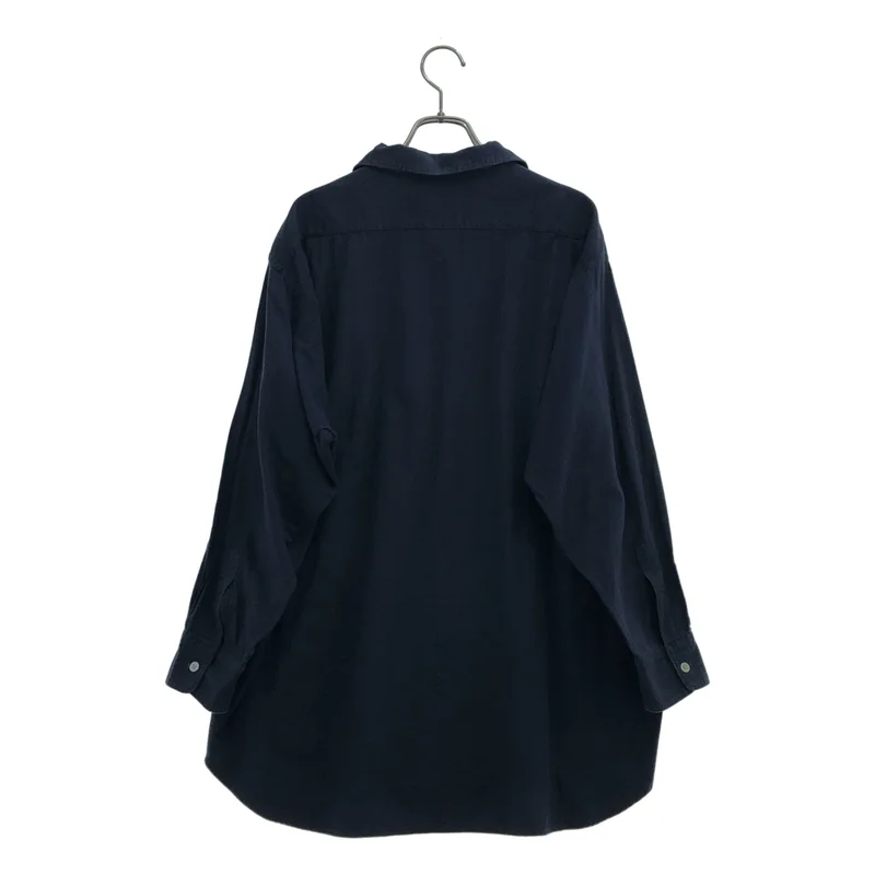robe de chambre COMME des GARCONS / ローブドシャンブルコムデギャルソン | 1980s | コットン オーバーサイズ オープンカラーシャツ |