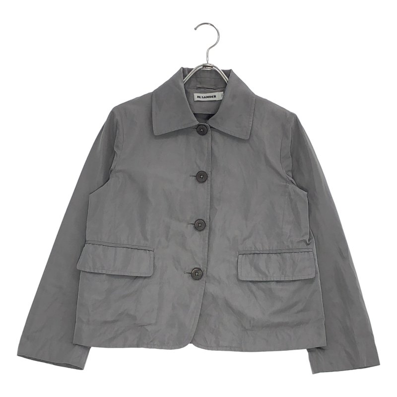 JIL SANDER / ジルサンダー | シルク混 ジャケット | 34 | レディース