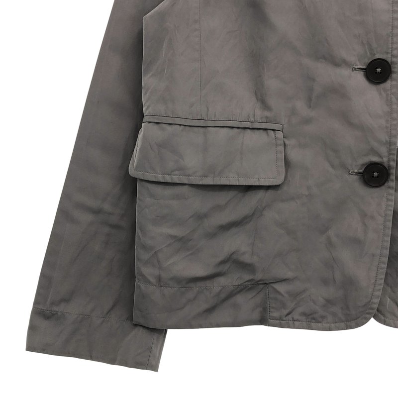 JIL SANDER / ジルサンダー | シルク混 ジャケット | 34 | レディース