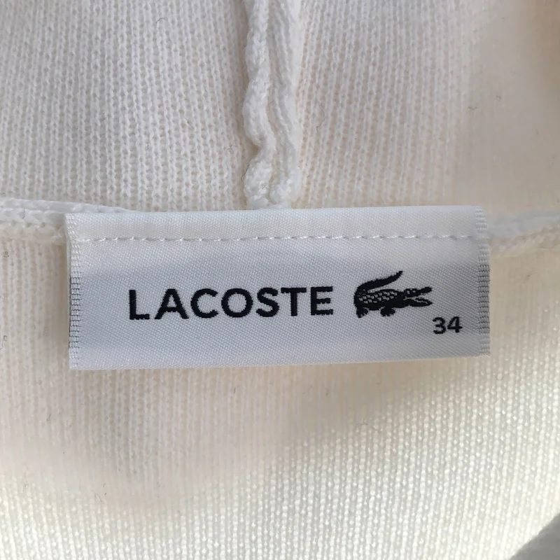 LACOSTE / ラコステ | ニット パーカー AF991EL | 34 | レディース