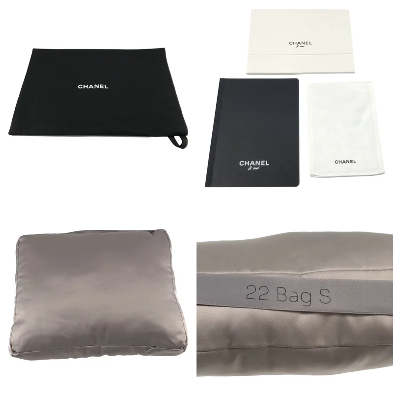 CHANEL / シャネル | シャネル22 レザー チェーン ショルダーバッグ |