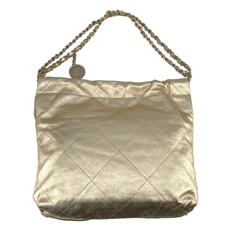 CHANEL / シャネル | シャネル22 レザー チェーン ショルダーバッグ |