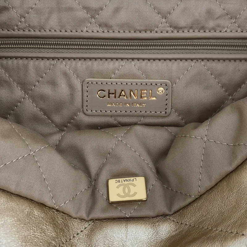 CHANEL / シャネル | シャネル22 レザー チェーン ショルダーバッグ |