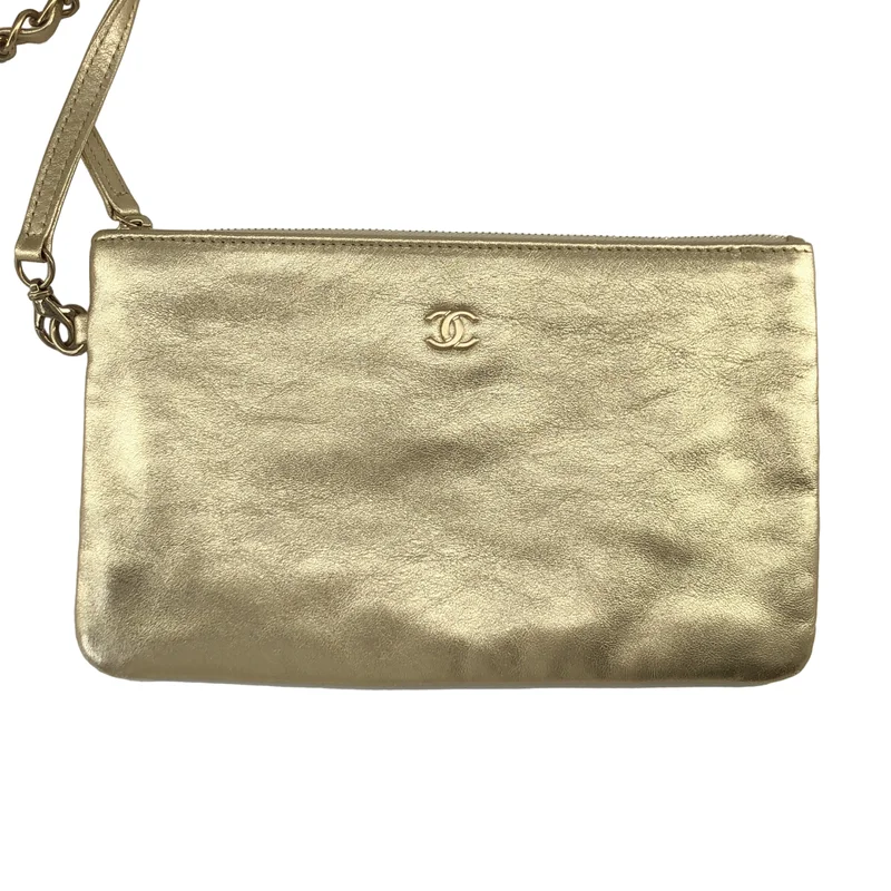 CHANEL / シャネル | シャネル22 レザー チェーン ショルダーバッグ |