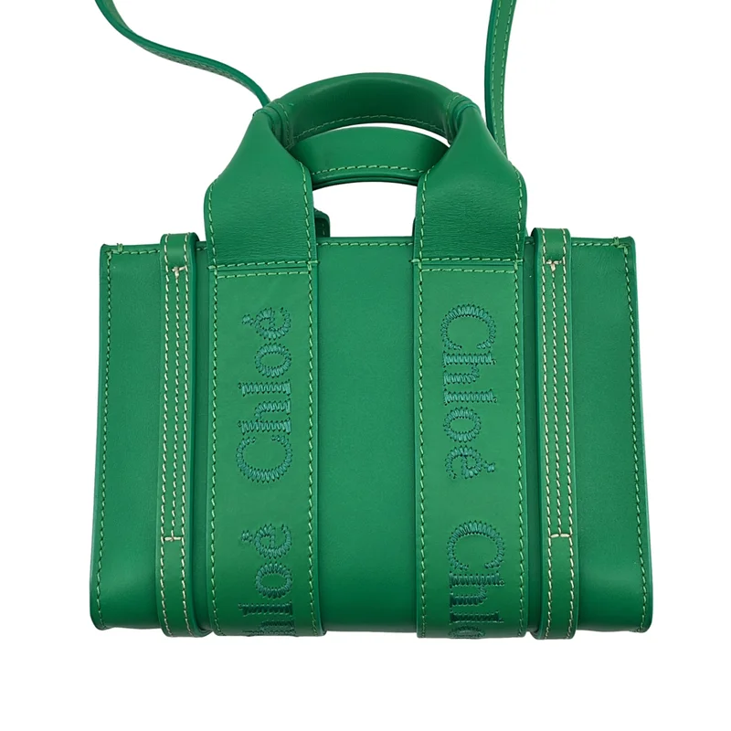 Chloe / クロエ | Woody 2WAY レザー ミニトートバッグ |