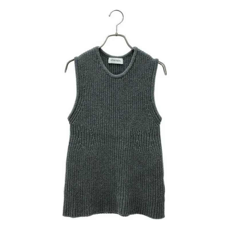 ATTISESSION / アティセッション | Knitwear ニット ベスト |
