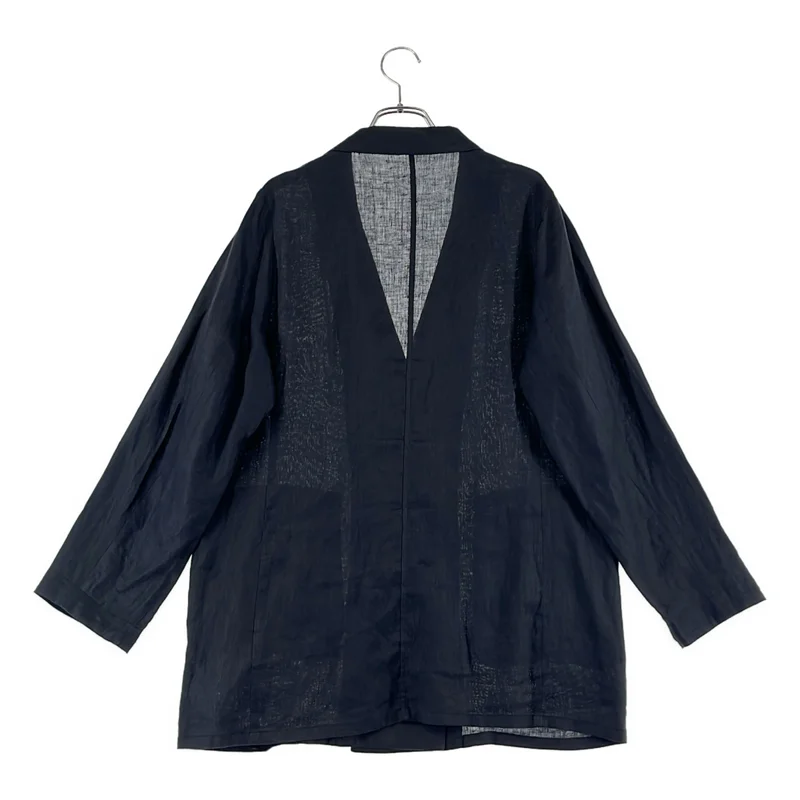 Loungedress / ラウンジドレス | リネン ダブルブレスト ジャケット | F | レディース