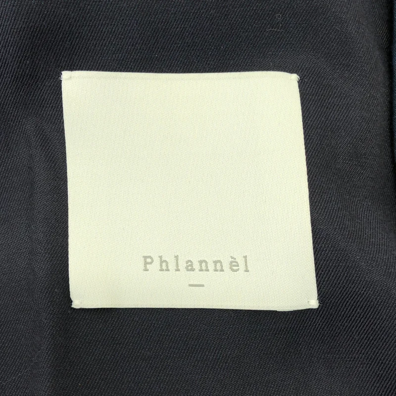 Phlannel / フランネル | Arles Wool Tweed Gown Coat / アルル ウール ツイード ベルテッド ガウンコート / 総裏地 | 0 | レディース