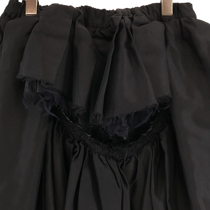 COMME des GARCONS / コムデギャルソン | 2019SS | ポリエステル 変形 ドローストリング ボリューム スカート | S | レディース