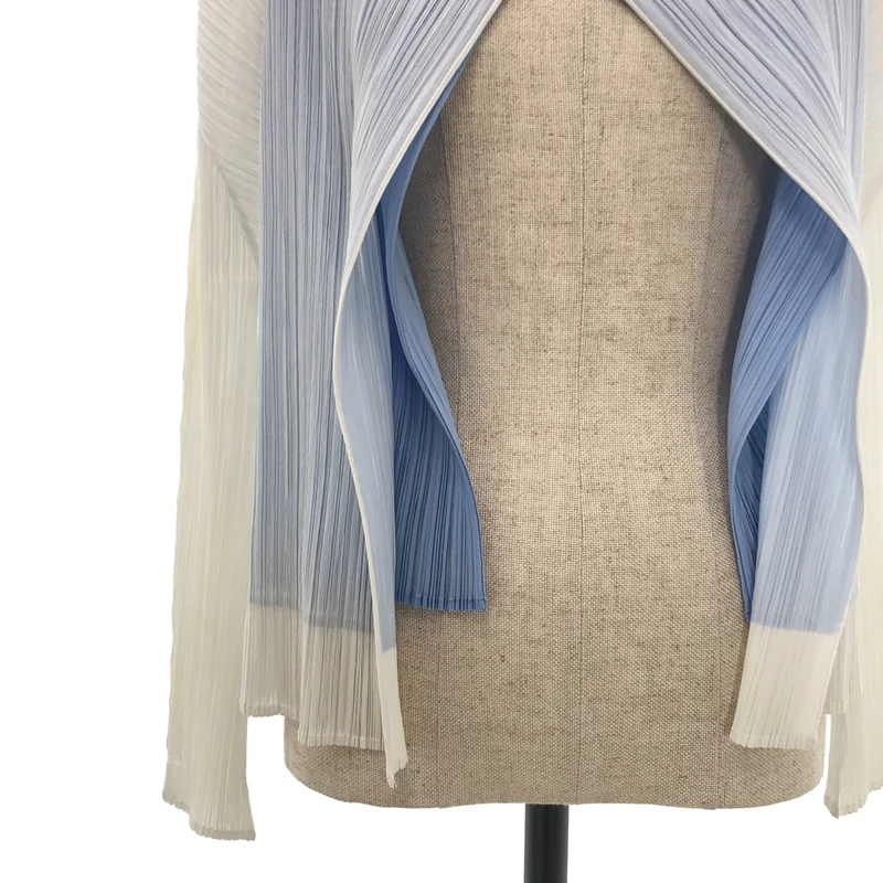 PLEATS PLEASE ISSEY MIYAKE / プリーツプリーズイッセイミヤケ | プリーツ レイヤード カーディガン | 3 | レディース