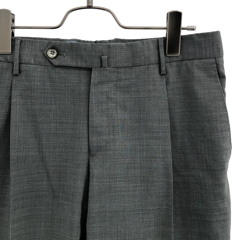 PT TORINO / ピーティートリノ | EVO FIT ウール混 ストレッチ タックスラックス | 46 | メンズ
